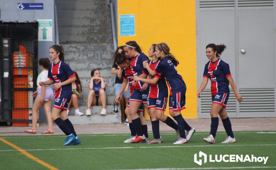 GALERÍA: Las fotos de la rotunda victoria del Cadete Femenino del CD Lucecor frente al CD Amigos 80 de Huelva (5-0)