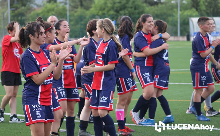 GALERÍA: Las fotos de la rotunda victoria del Cadete Femenino del CD Lucecor frente al CD Amigos 80 de Huelva (5-0)