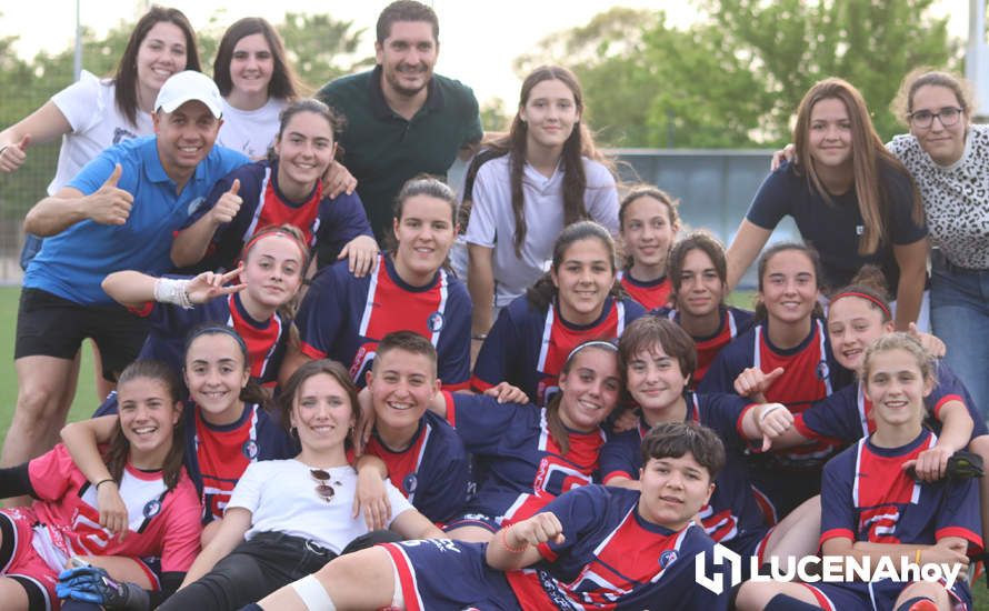 GALERÍA: Las fotos de la rotunda victoria del Cadete Femenino del CD Lucecor frente al CD Amigos 80 de Huelva (5-0)