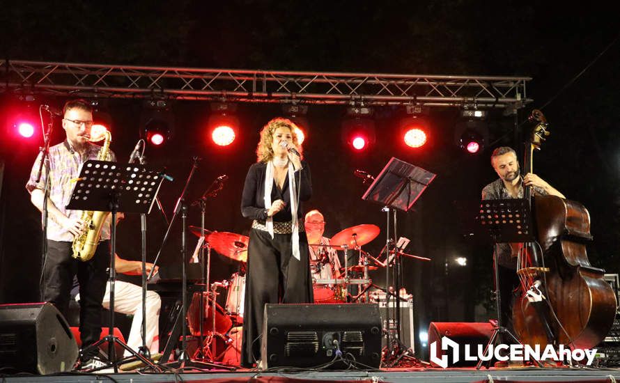 GALERÍA: El concierto del quinteto de Belen Blanco cierra el Festival del Jazz de Lucena