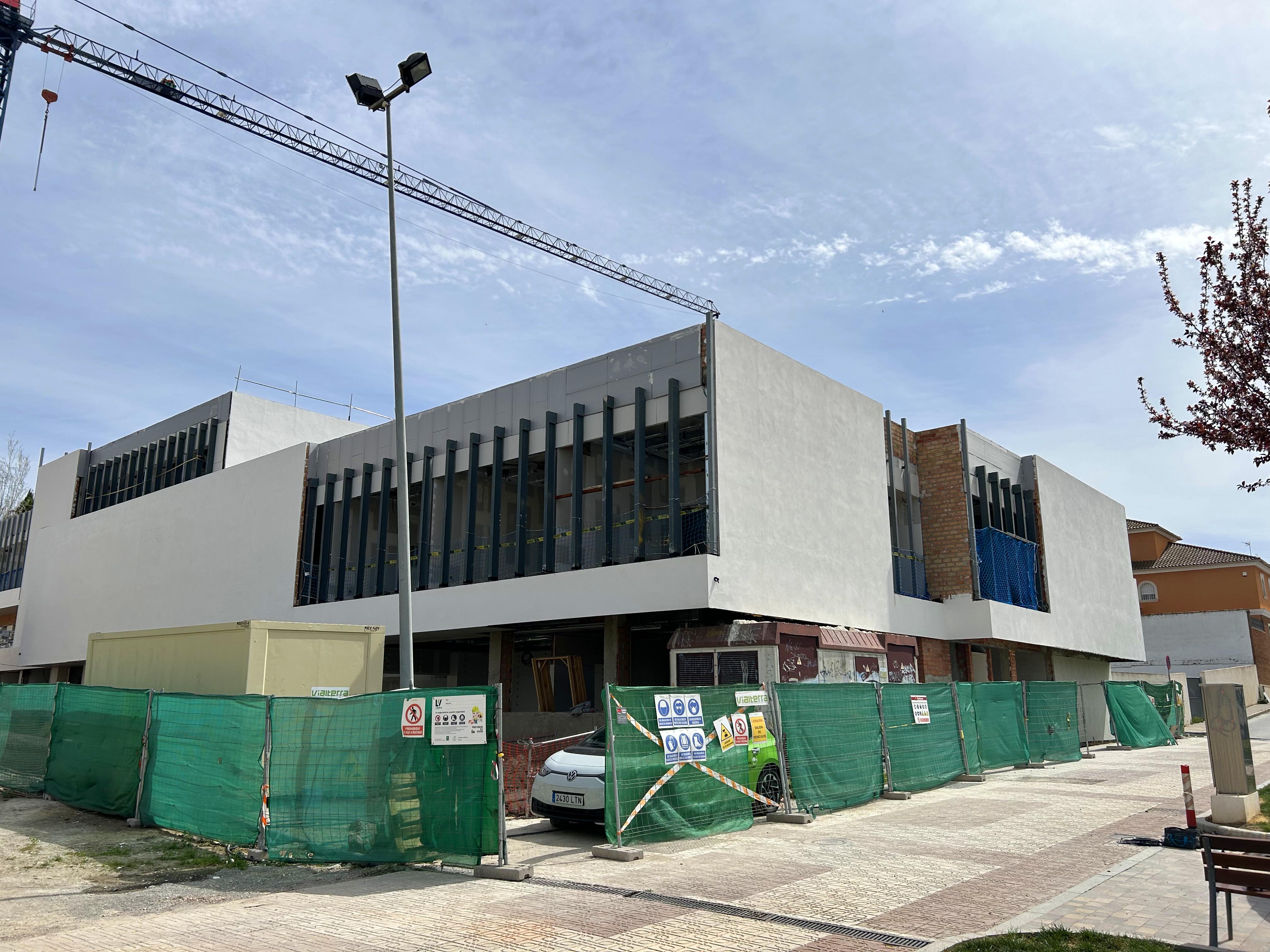 Estado actual de las obras de la nueva sede judicial de Lucena