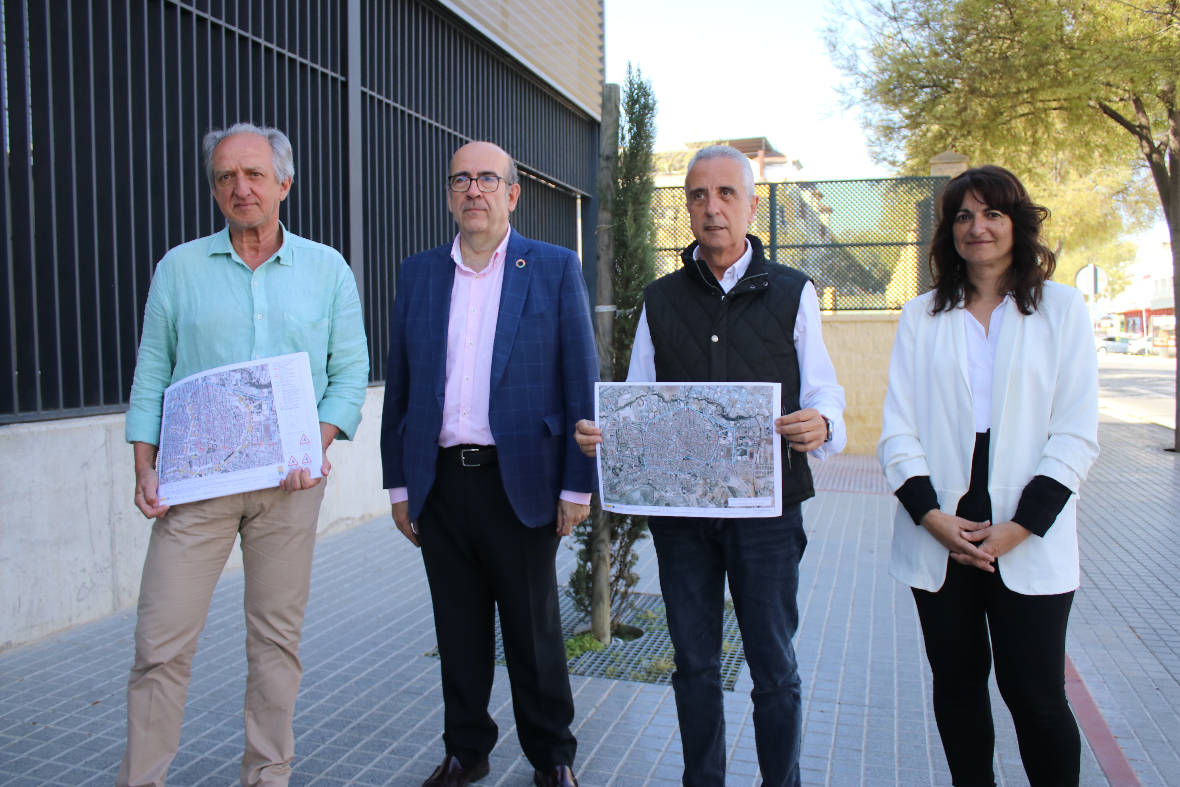 Presentación del proyecto de carril bici de Lucena