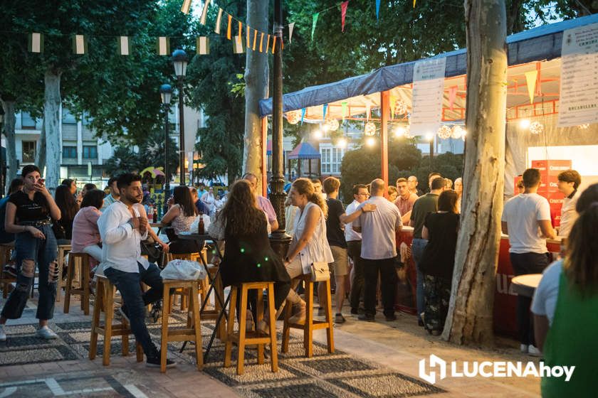 GALERÍA: Amor y Paz y La Columna 'plantan' sus Cruces de Mayo en El Coso y el llanete de Santiago