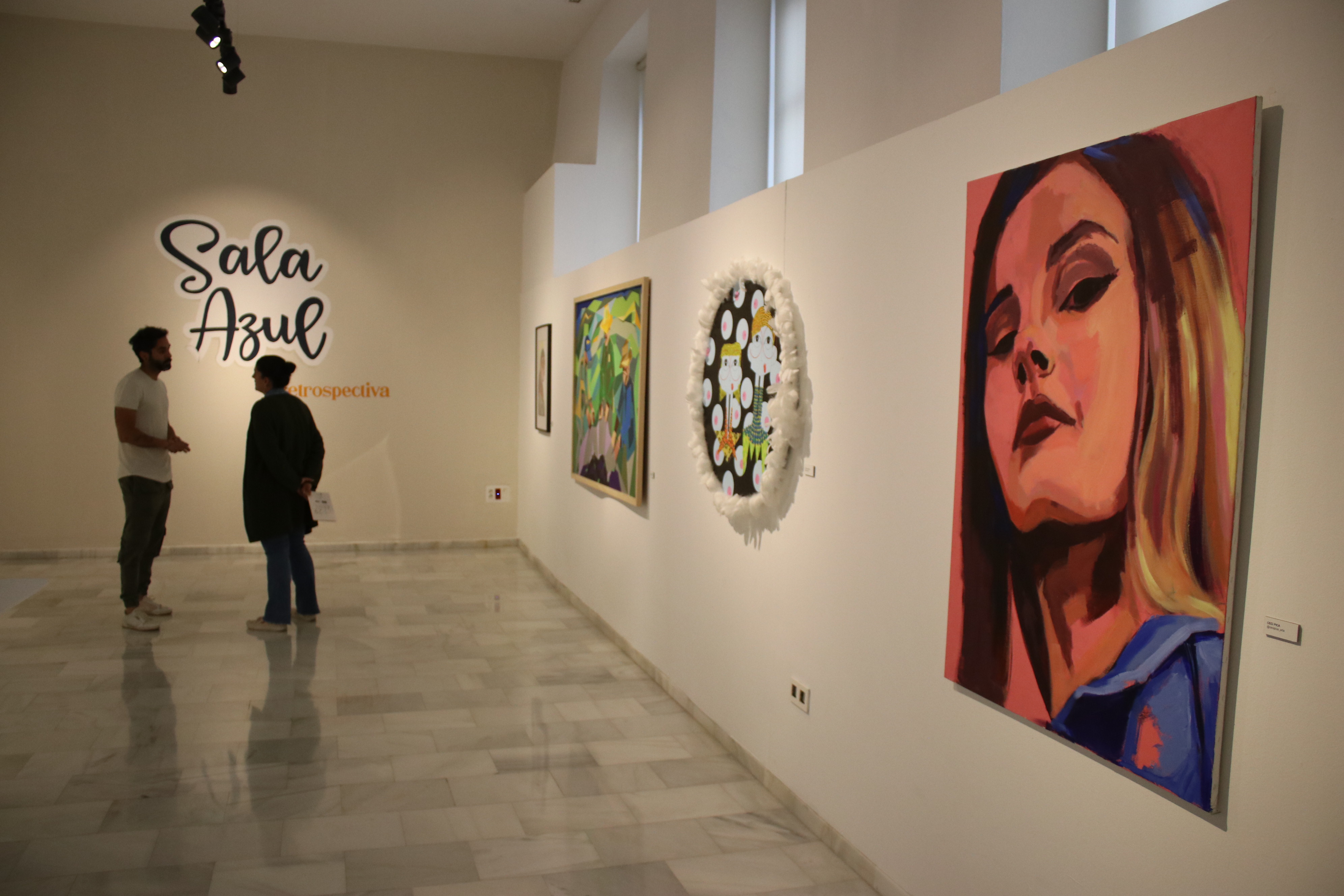 Exposición "Retrospectiva" en la Sala Azul de la Casa de los Mora