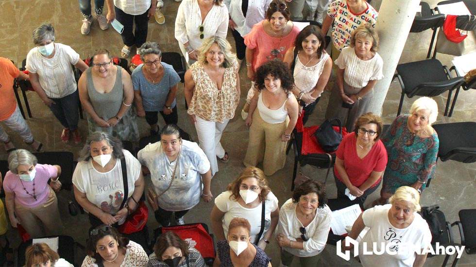  Algunas de las participantes en esta jornada sobre salud 