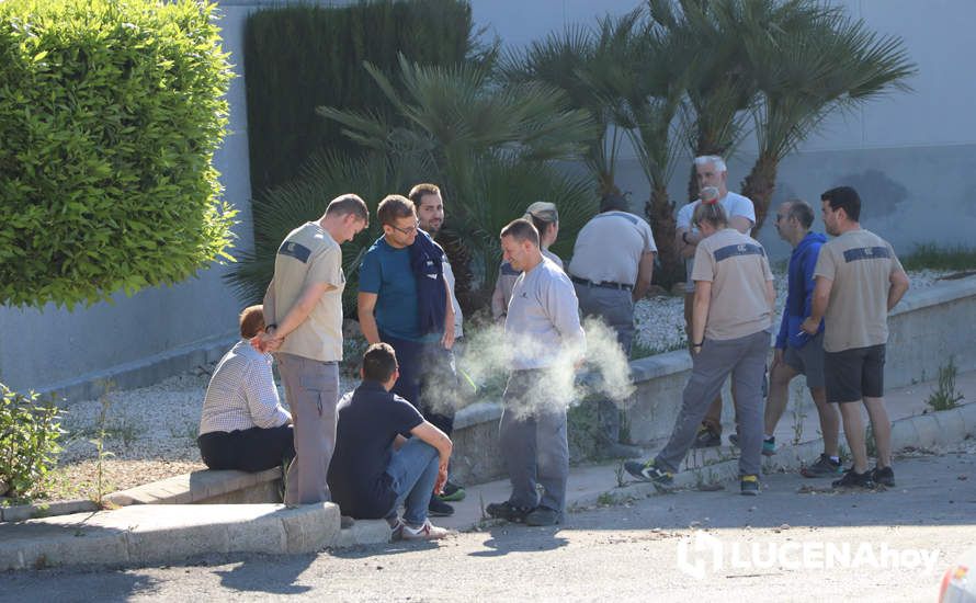 GALERÍA: El incendio en Creaciones del Espino ha arrasado unos 7.000 metros cuadrados de la planta de producción, almacén y pintura