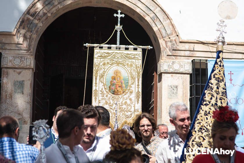 GALERÍA: La Hermandad del Rocío de Lucena inicia un camino hacia Almonte muy especial con motivo de su 50 Aniversario