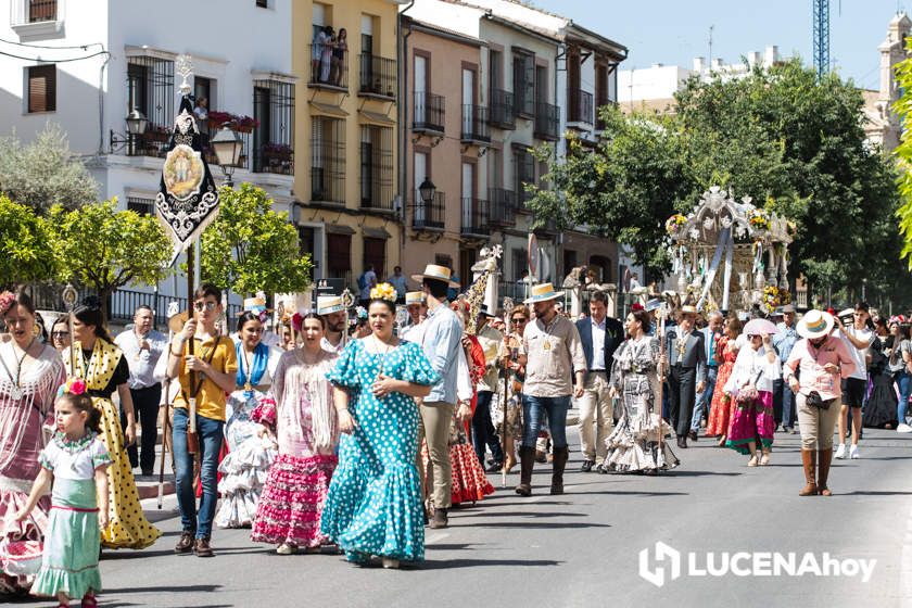 GALERÍA: La Hermandad del Rocío de Lucena inicia un camino hacia Almonte muy especial con motivo de su 50 Aniversario