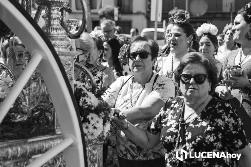 GALERÍA: La Hermandad del Rocío de Lucena inicia un camino hacia Almonte muy especial con motivo de su 50 Aniversario