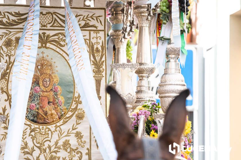 GALERÍA: La Hermandad del Rocío de Lucena inicia un camino hacia Almonte muy especial con motivo de su 50 Aniversario