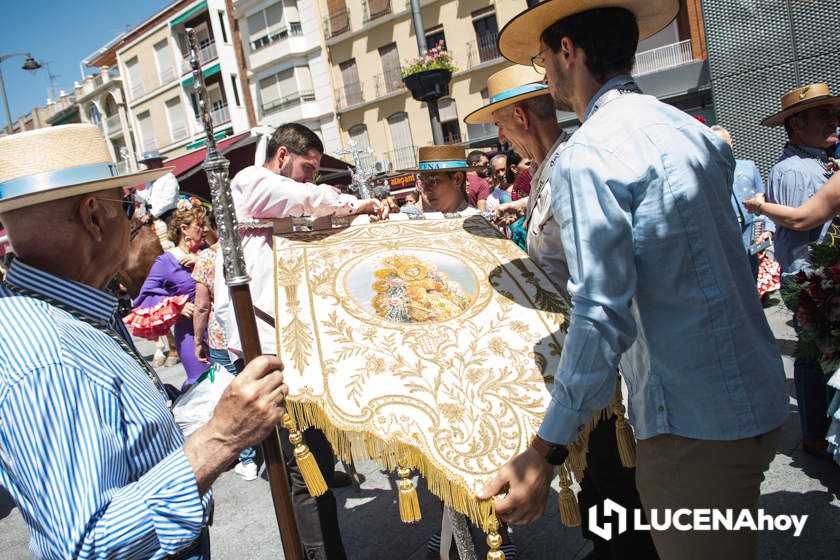 GALERÍA: La Hermandad del Rocío de Lucena inicia un camino hacia Almonte muy especial con motivo de su 50 Aniversario