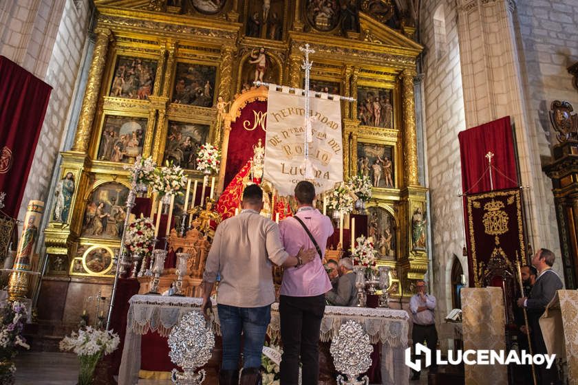 GALERÍA: La Hermandad del Rocío de Lucena inicia un camino hacia Almonte muy especial con motivo de su 50 Aniversario