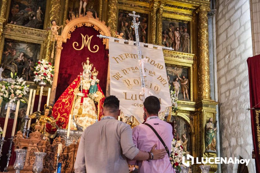 GALERÍA: La Hermandad del Rocío de Lucena inicia un camino hacia Almonte muy especial con motivo de su 50 Aniversario