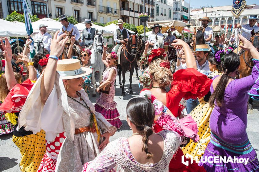 GALERÍA: La Hermandad del Rocío de Lucena inicia un camino hacia Almonte muy especial con motivo de su 50 Aniversario