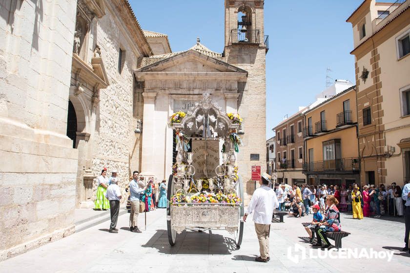 GALERÍA: La Hermandad del Rocío de Lucena inicia un camino hacia Almonte muy especial con motivo de su 50 Aniversario