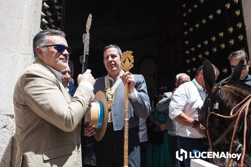 GALERÍA: La Hermandad del Rocío de Lucena inicia un camino hacia Almonte muy especial con motivo de su 50 Aniversario