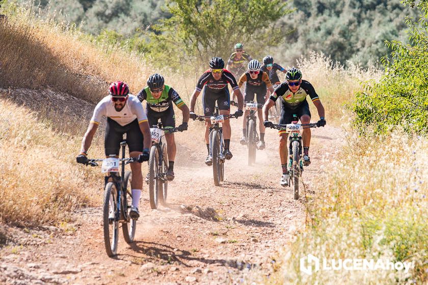 Una imagen de la edición anterior de la Ruta MTB "Ciudad de Lucena"