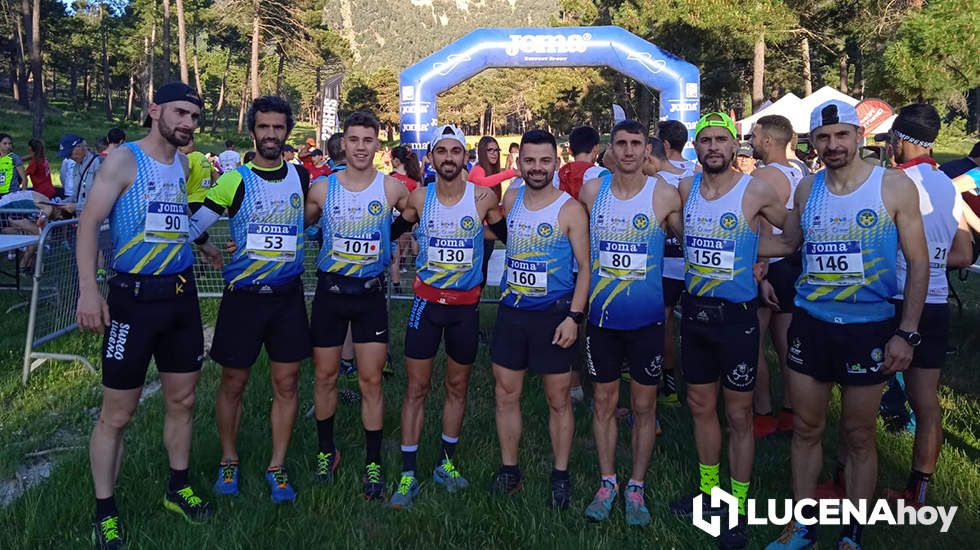  Equipo del Surco Lucena en el campeonato de España en Trail Corto 