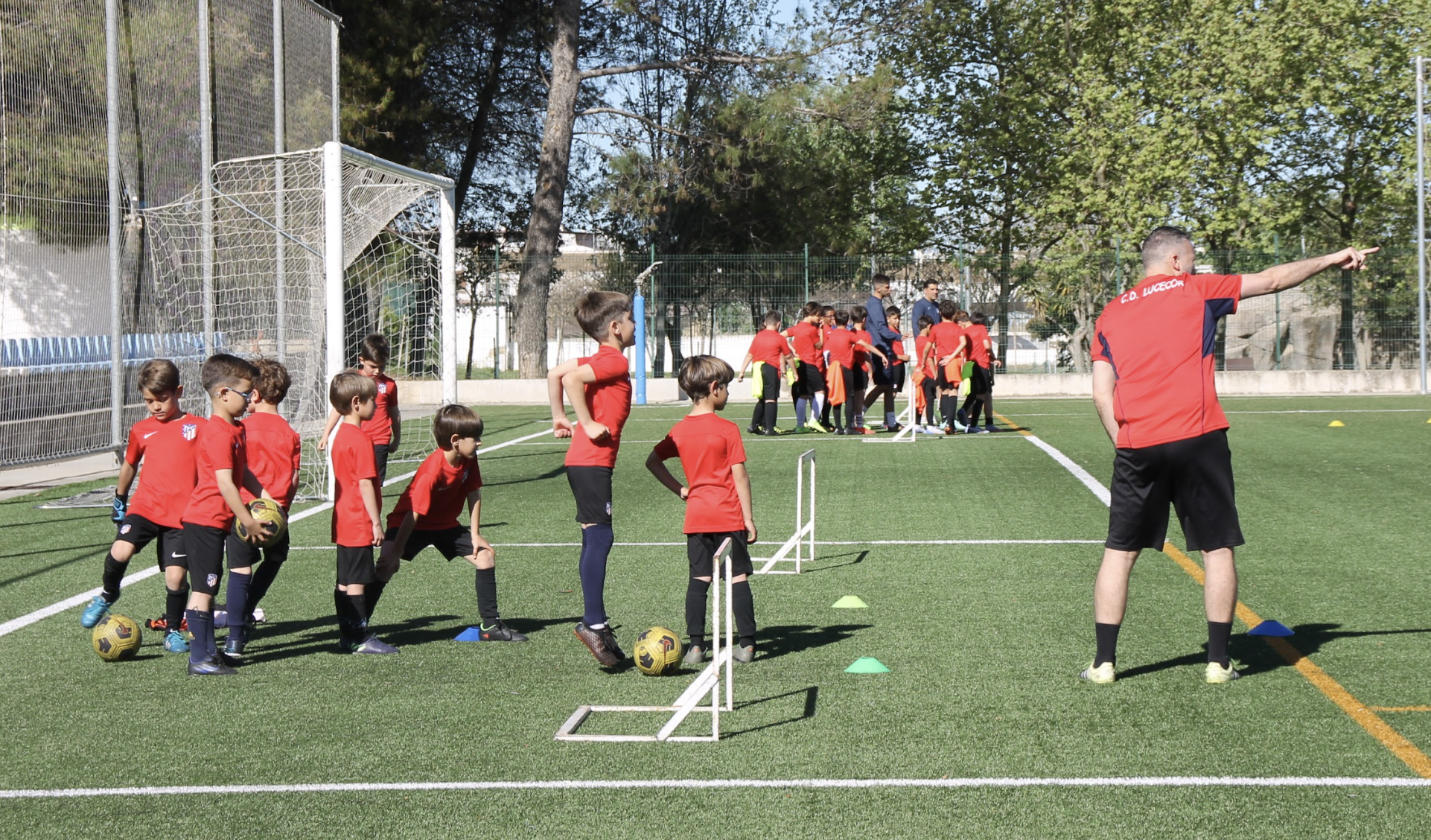 Campus Atlético de Madrid, organizado por el CD Lucecor