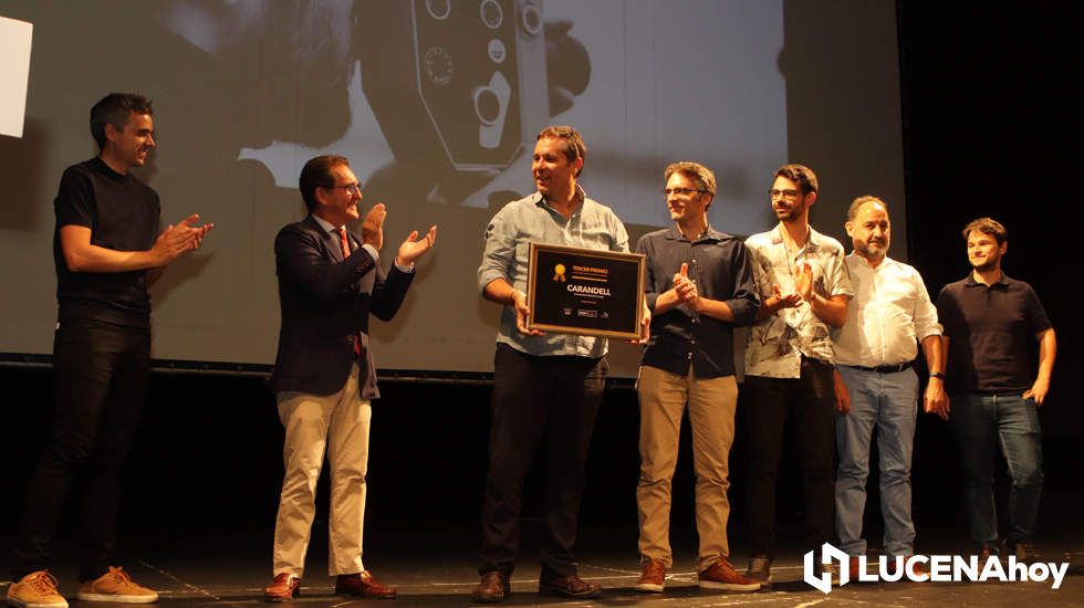 GALERÍA: "Velar", de Rafael Martínez, primer premio del Certamen de Cortos de la Subbética, cuya entrega de premios se celebró este viernes en Lucena