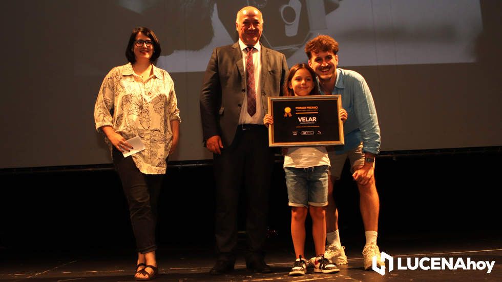 GALERÍA: "Velar", de Rafael Martínez, primer premio del Certamen de Cortos de la Subbética, cuya entrega de premios se celebró este viernes en Lucena