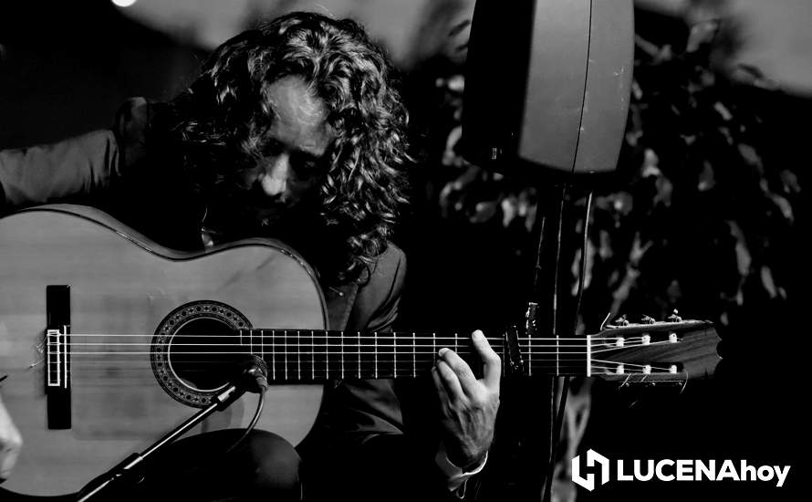 GALERÍA: Las imágenes del "mano a mano" de esencias flamencas de El Pele y Pansequito en el Auditorio de Lucena