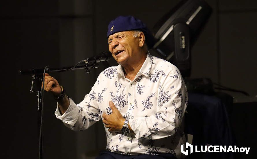 GALERÍA: Las imágenes del "mano a mano" de esencias flamencas de El Pele y Pansequito en el Auditorio de Lucena