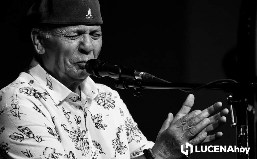 GALERÍA: Las imágenes del "mano a mano" de esencias flamencas de El Pele y Pansequito en el Auditorio de Lucena