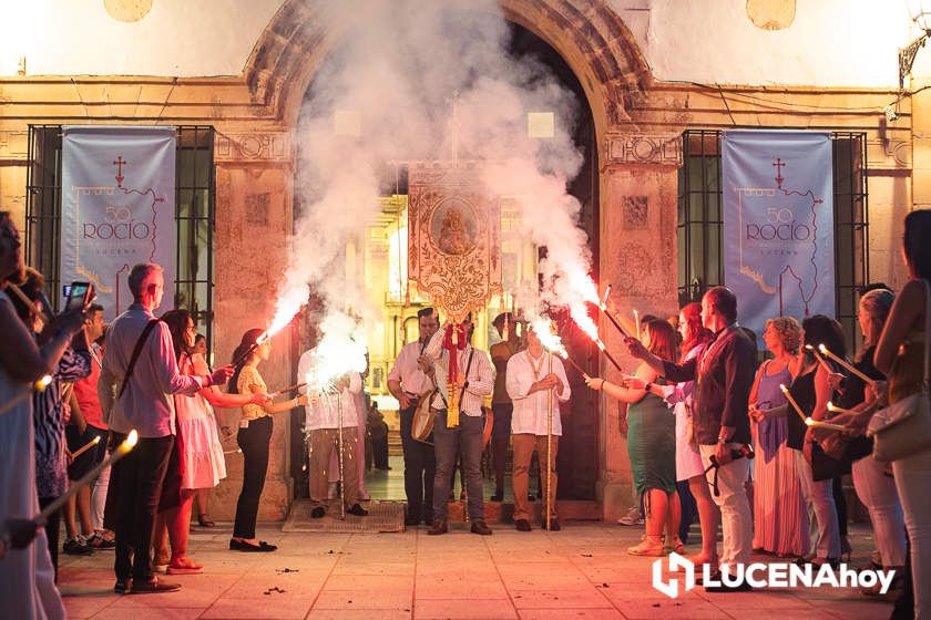 GALERÍA: Las imágenes de la procesión de regreso del Simpecado de la Hermandad del Rocío de Lucena al Carmen tras la Romería de Pentecostés en tierras almonteñas GALERÍA: Las imágenes de la procesión de regreso del Simpecado de la Hermandad del Rocío de Lucena al Carmen tras la Romería de Pentecostés en tierras almonteñas