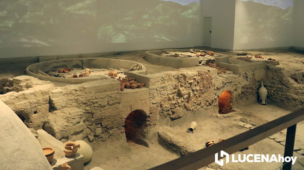  Hornos romanos tras su restauración y ambientación 