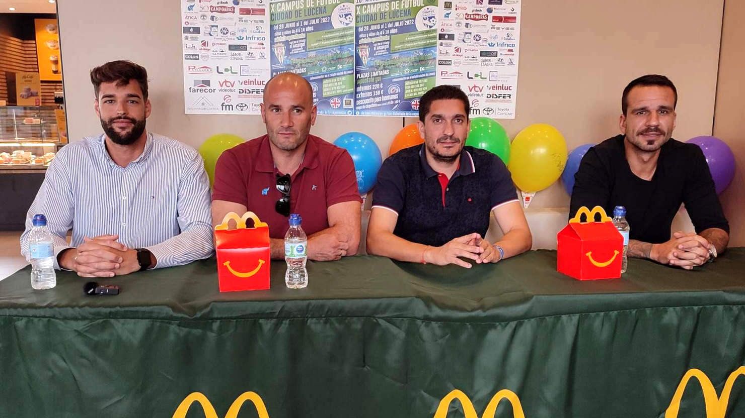  Presentacio?n del X Campus de fútbol Ciudad de Lucena 