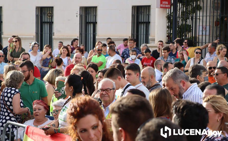 GALERÍA: Las imágenes del mitin de Vox en Lucena con Abascal, Olona y Monasterio GALERÍA: Las imágenes del mitin de Vox en Lucena con Abascal, Olona y Monasterio