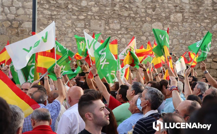 GALERÍA: Las imágenes del mitin de Vox en Lucena con Abascal, Olona y Monasterio GALERÍA: Las imágenes del mitin de Vox en Lucena con Abascal, Olona y Monasterio