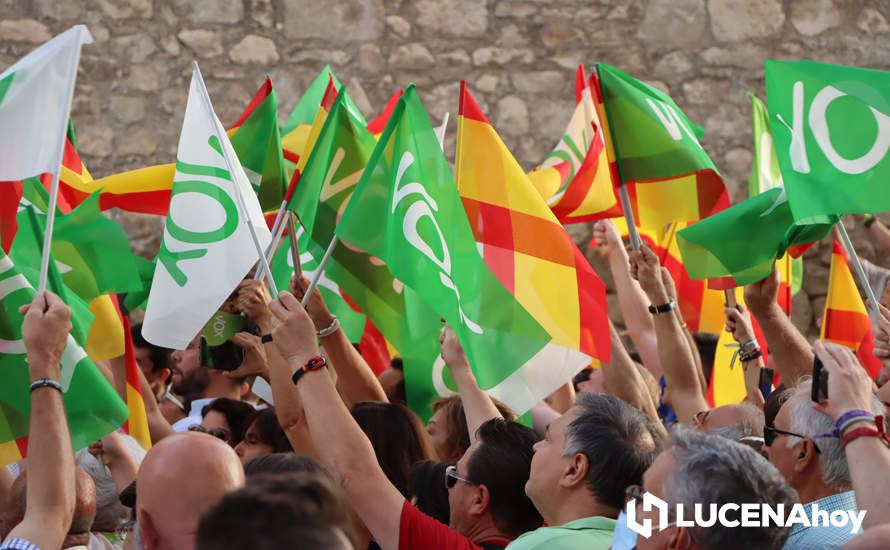 GALERÍA: Las imágenes del mitin de Vox en Lucena con Abascal, Olona y Monasterio GALERÍA: Las imágenes del mitin de Vox en Lucena con Abascal, Olona y Monasterio