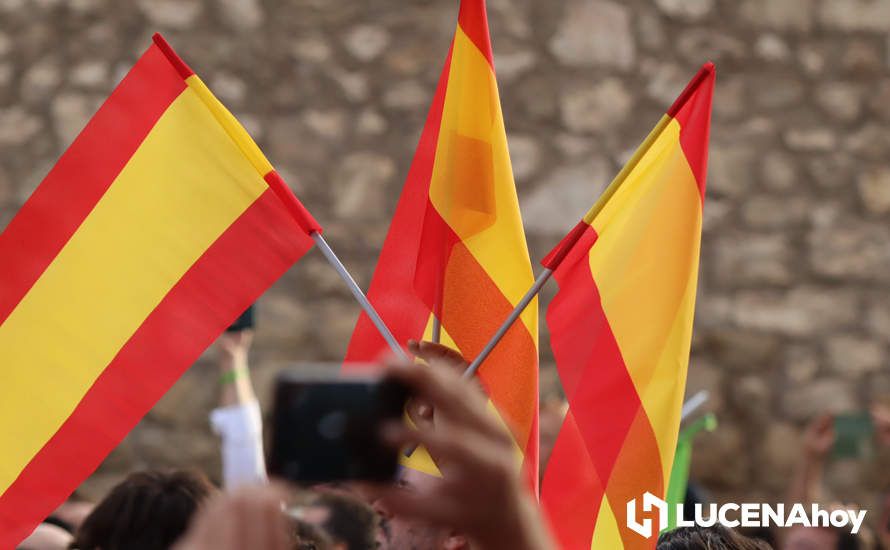 GALERÍA: Las imágenes del mitin de Vox en Lucena con Abascal, Olona y Monasterio GALERÍA: Las imágenes del mitin de Vox en Lucena con Abascal, Olona y Monasterio