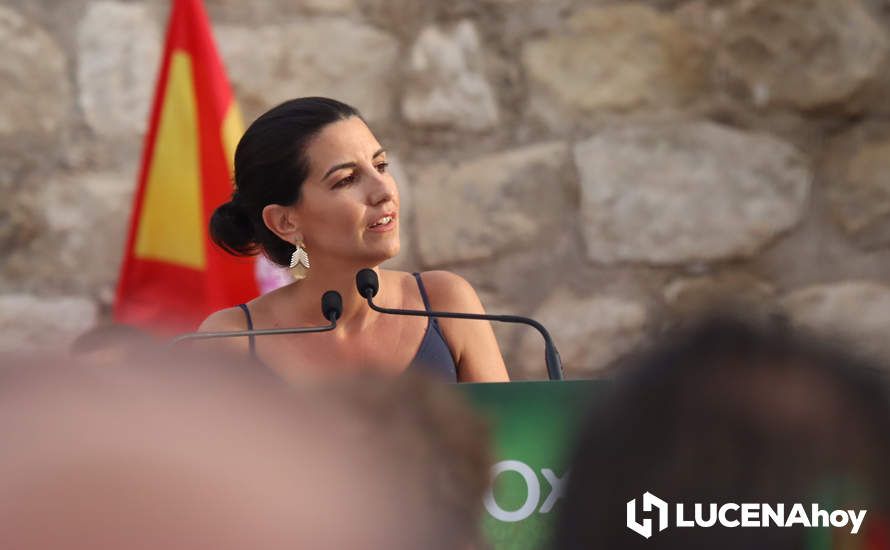 GALERÍA: Las imágenes del mitin de Vox en Lucena con Abascal, Olona y Monasterio GALERÍA: Las imágenes del mitin de Vox en Lucena con Abascal, Olona y Monasterio