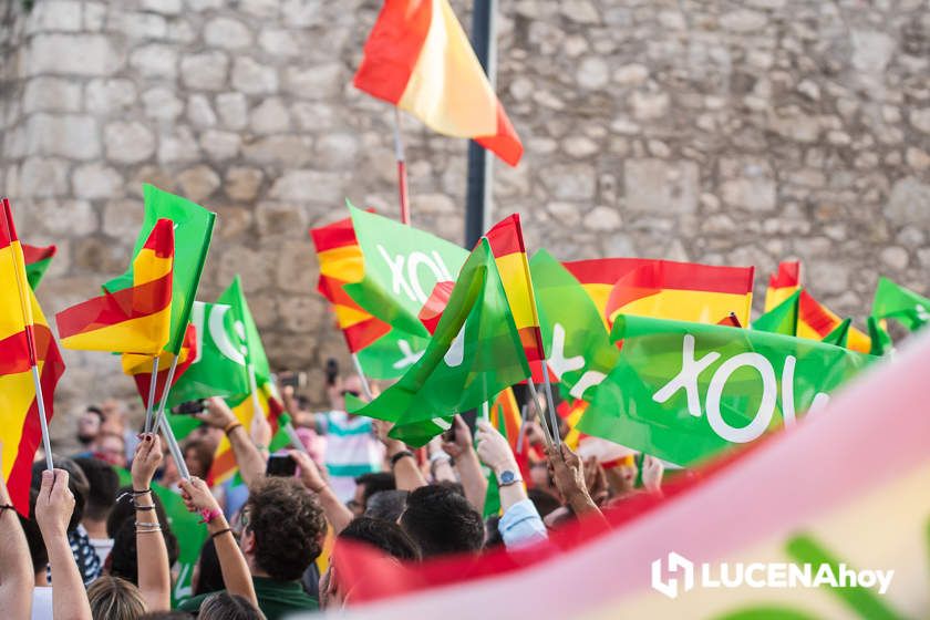 GALERÍA: Las imágenes del mitin de Vox en Lucena con Abascal, Olona y Monasterio GALERÍA: Las imágenes del mitin de Vox en Lucena con Abascal, Olona y Monasterio