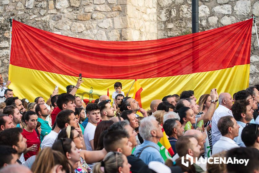 GALERÍA: Las imágenes del mitin de Vox en Lucena con Abascal, Olona y Monasterio GALERÍA: Las imágenes del mitin de Vox en Lucena con Abascal, Olona y Monasterio