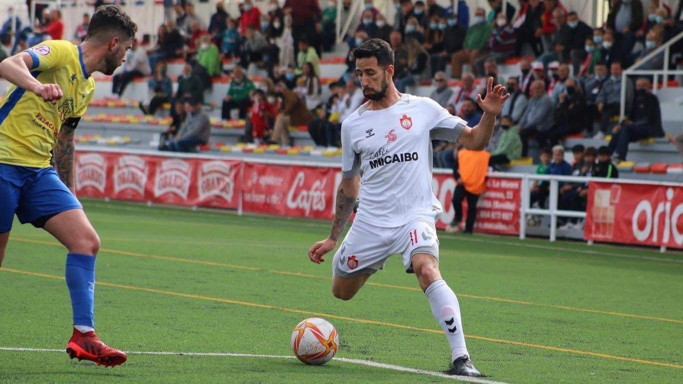  Ranchero en uno de sus partidos con el CD Utrera 