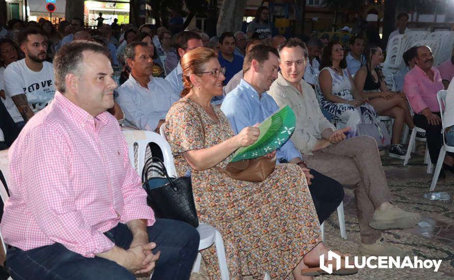 GALERÍA: Las imágenes del mitin de cierre de campaña del PP en El Coso con Antonio Repullo y Aurelio Fernández