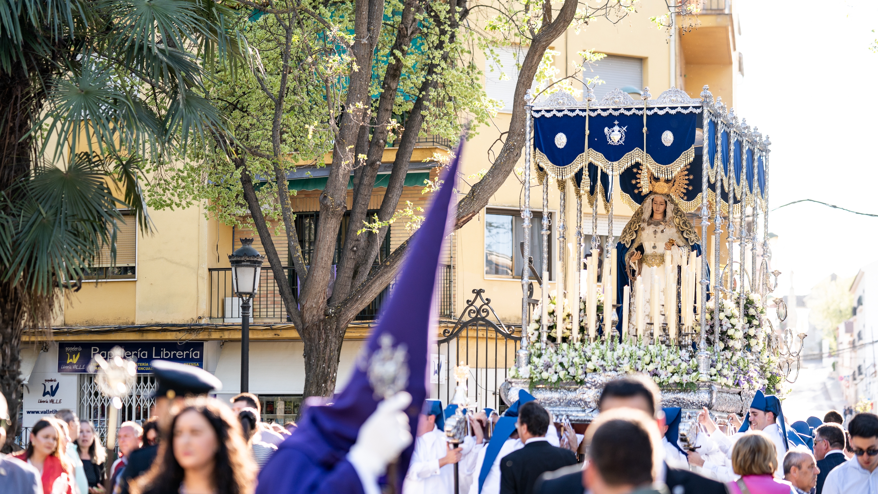 Una imagen de la Virgen de la Amargura en la Semana Santa de 2023