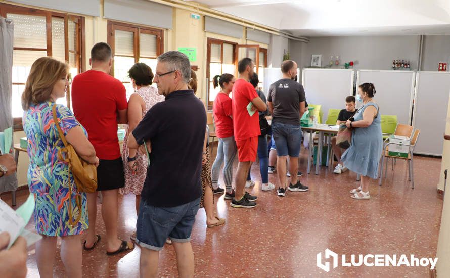 GALERÍA: Las imágenes de la jornada electoral en Lucena: Así han votado los lucentinos y sus representantes políticos