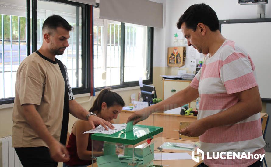 GALERÍA: Las imágenes de la jornada electoral en Lucena: Así han votado los lucentinos y sus representantes políticos