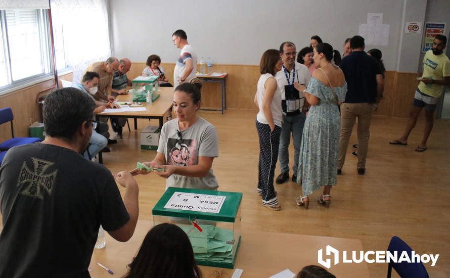 GALERÍA: Las imágenes de la jornada electoral en Lucena: Así han votado los lucentinos y sus representantes políticos