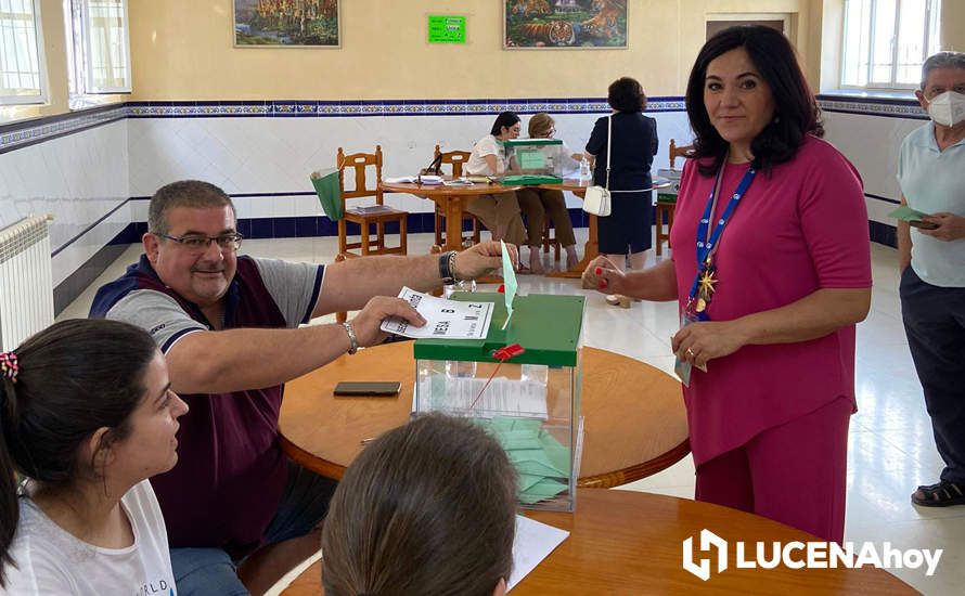 GALERÍA: Las imágenes de la jornada electoral en Lucena: Así han votado los lucentinos y sus representantes políticos