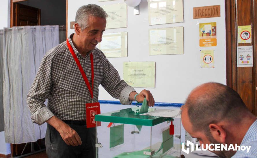 GALERÍA: Las imágenes de la jornada electoral en Lucena: Así han votado los lucentinos y sus representantes políticos