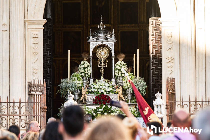 GALERÍA: Las imágenes de la procesión del Corpus Christi en Lucena.