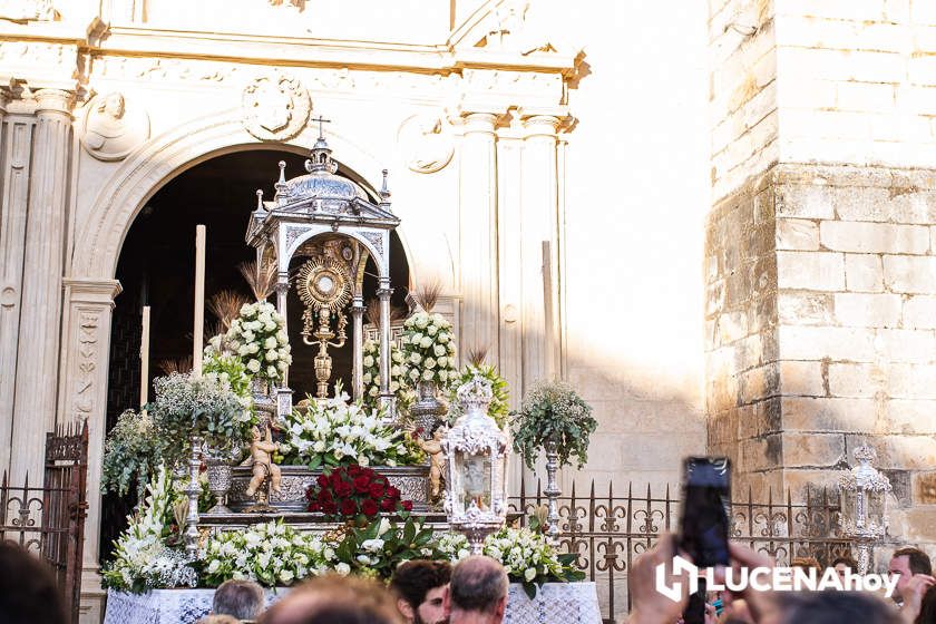 GALERÍA: Las imágenes de la procesión del Corpus Christi en Lucena.