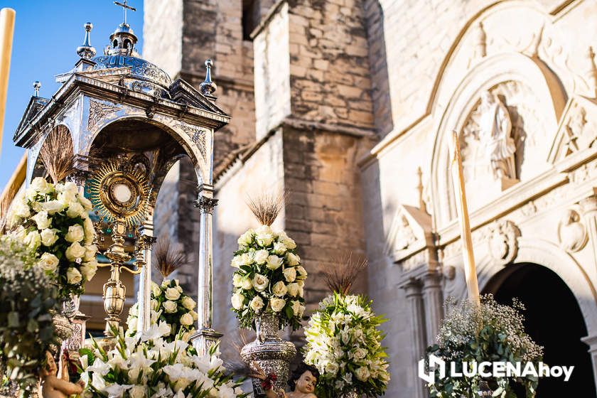 GALERÍA: Las imágenes de la procesión del Corpus Christi en Lucena.