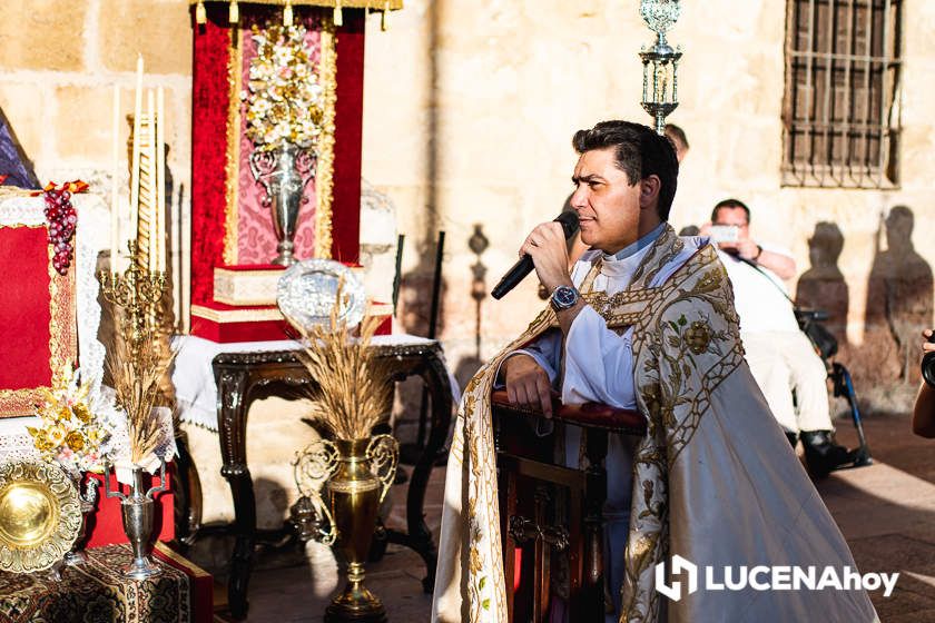 GALERÍA: Las imágenes de la procesión del Corpus Christi en Lucena.